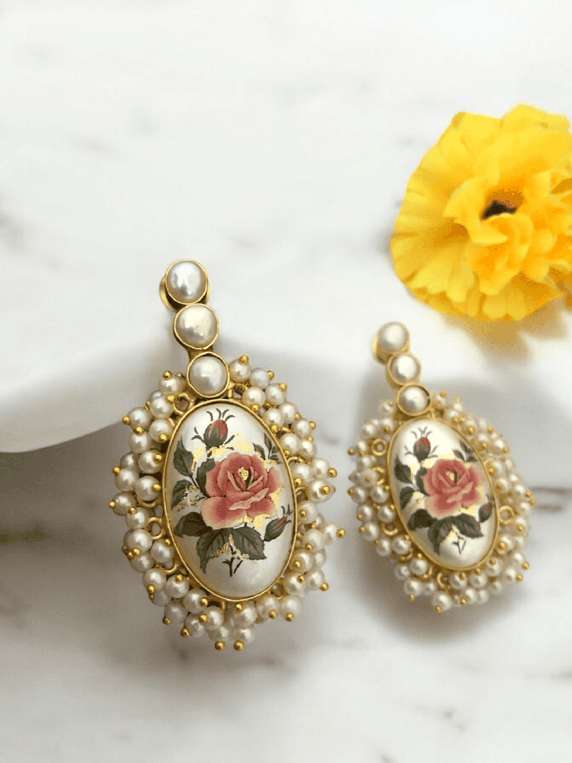 Real pearl Laya earrings