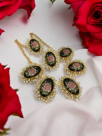 Arundhati real pearl set