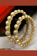 Real pearl indrani bangles