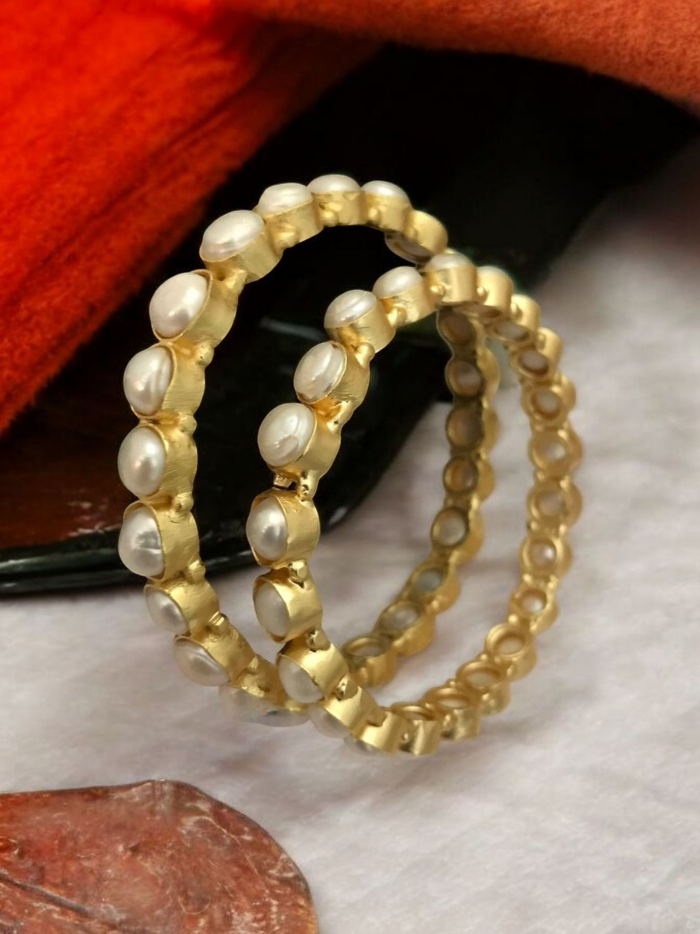 Real pearl indrani bangles