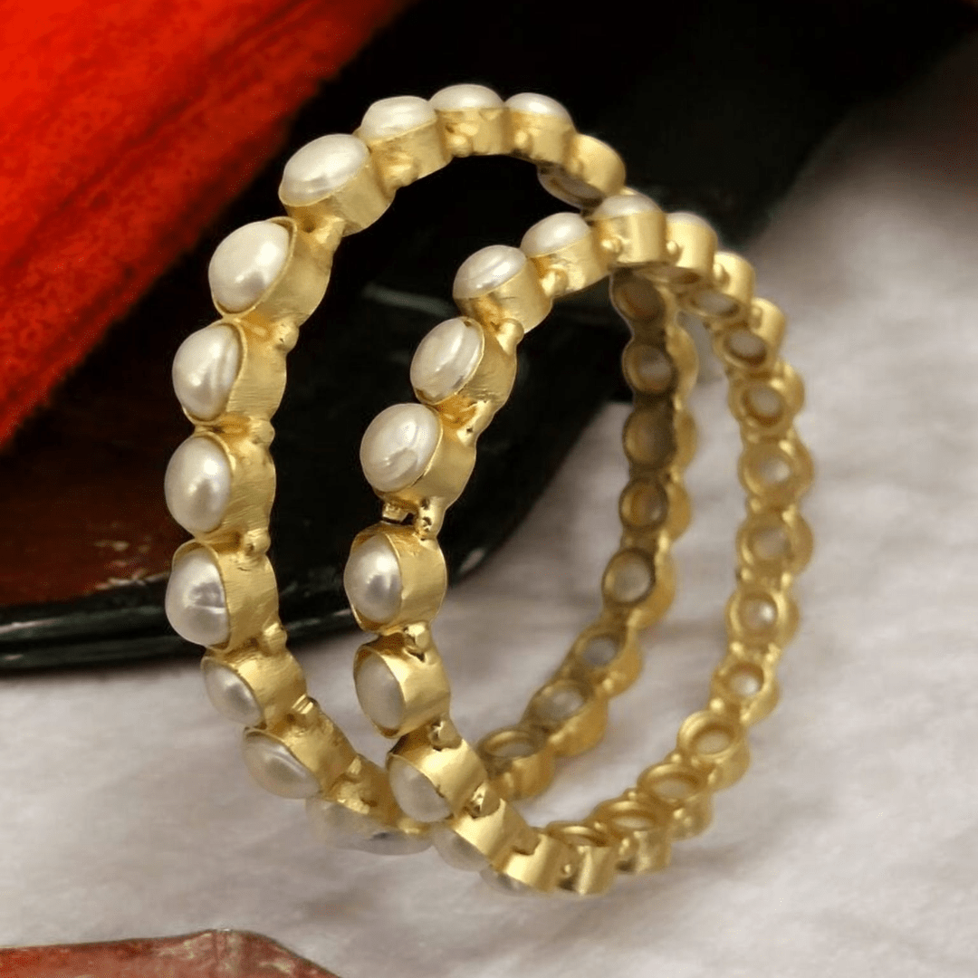 Real pearl indrani bangles
