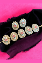 Malya real pearl set