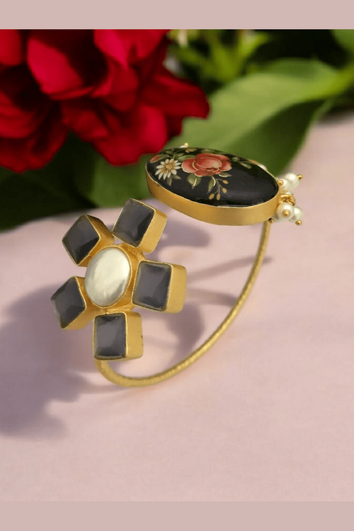 Barkha real pearl earrings