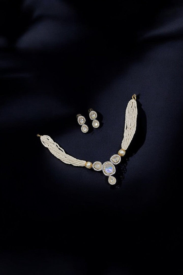 Polki kundan kavya set