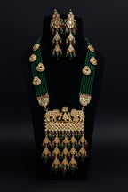 Pranshi long kundan set