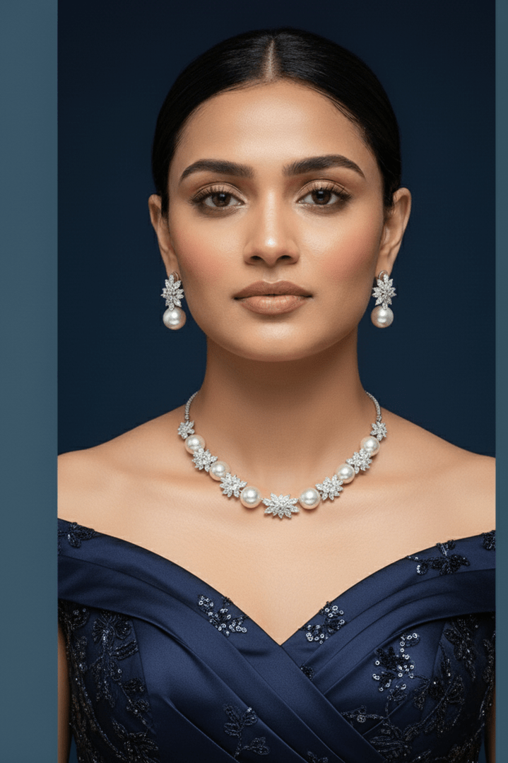 Prerna ad pearl set