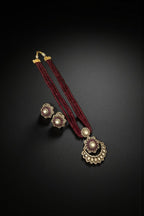 Pritha polki kundan set