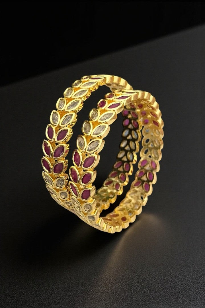 Priya polki bangles