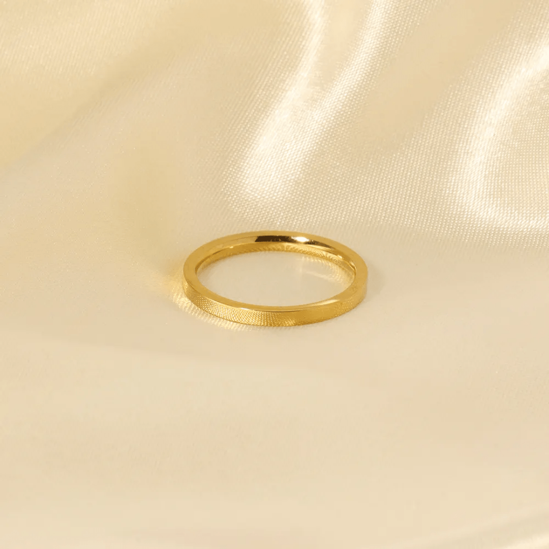 Netal 18k Gold Plated ring