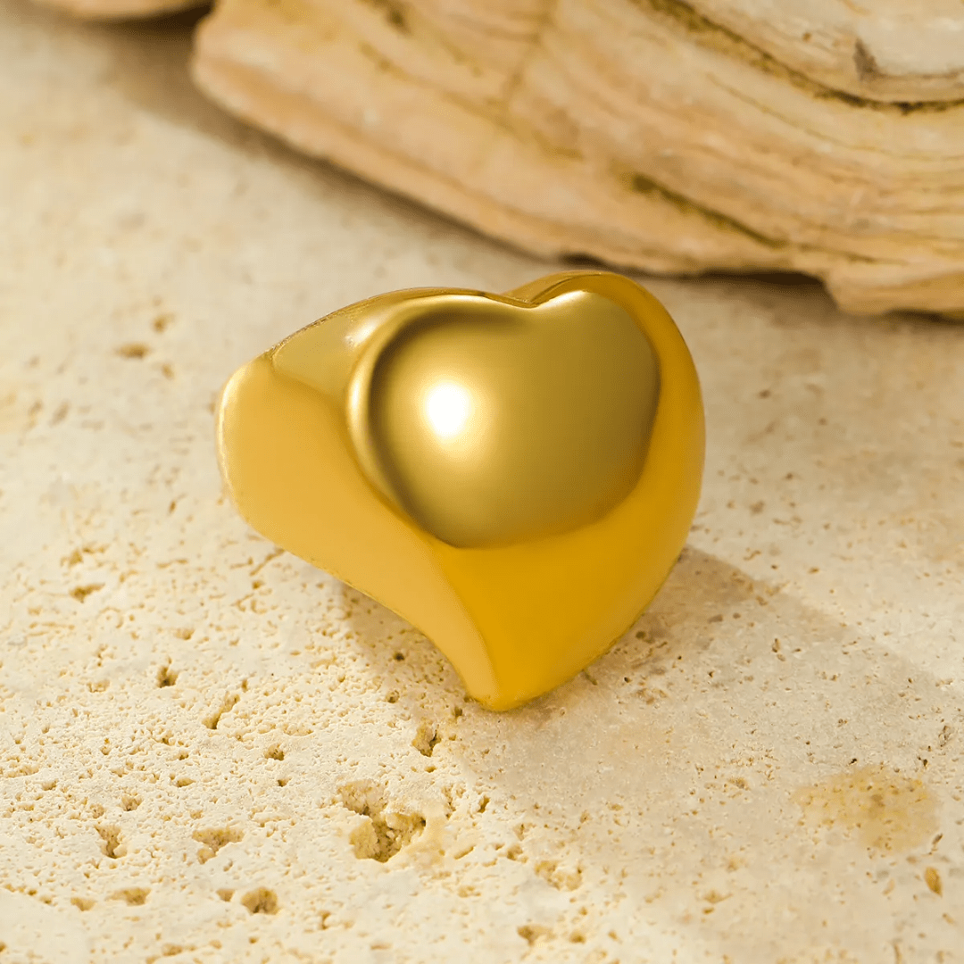 Sonika 18k Gold Plated ring