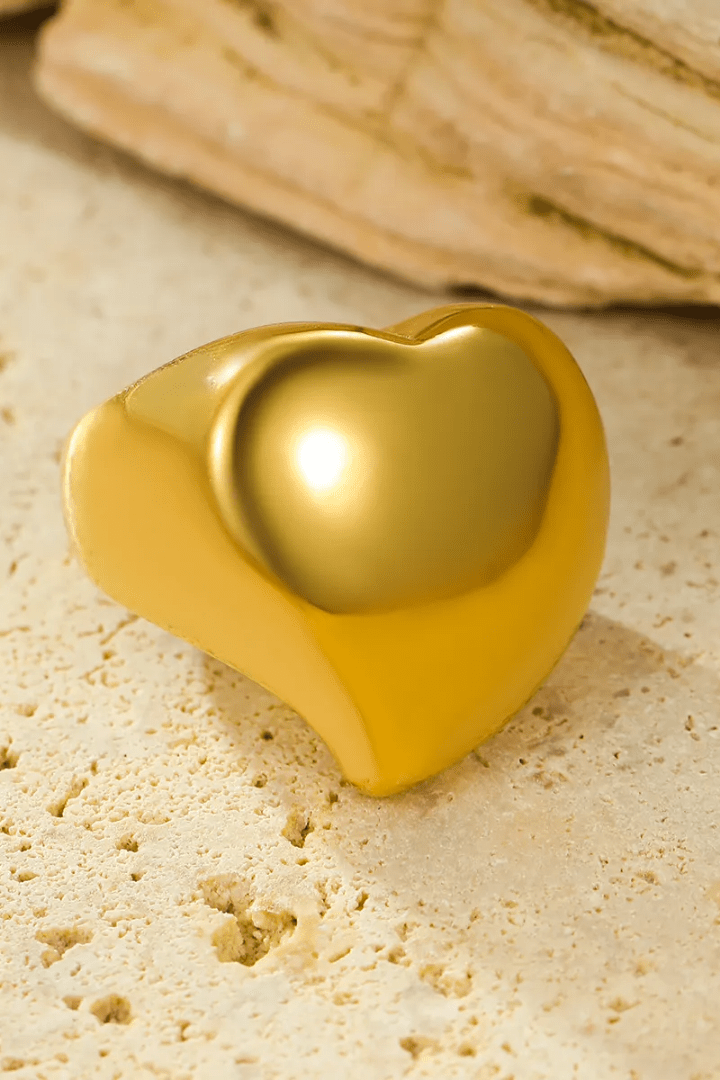 Sonika 18k Gold Plated ring