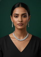 Heart Cut Diamond Set