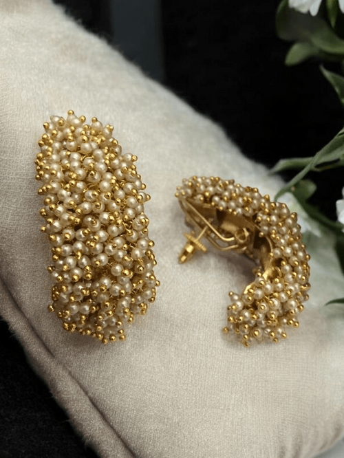 Radhika Polki Bali - Exquisite Handmade Jewelry
