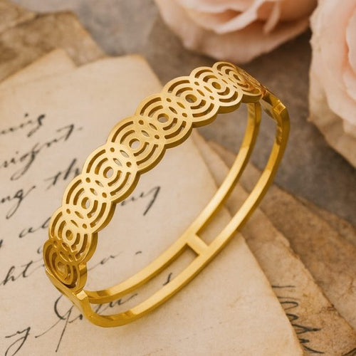 Radiance– 18k Gold Plated Stainless Steel Tarnish Free Waterproof Female Jewellery