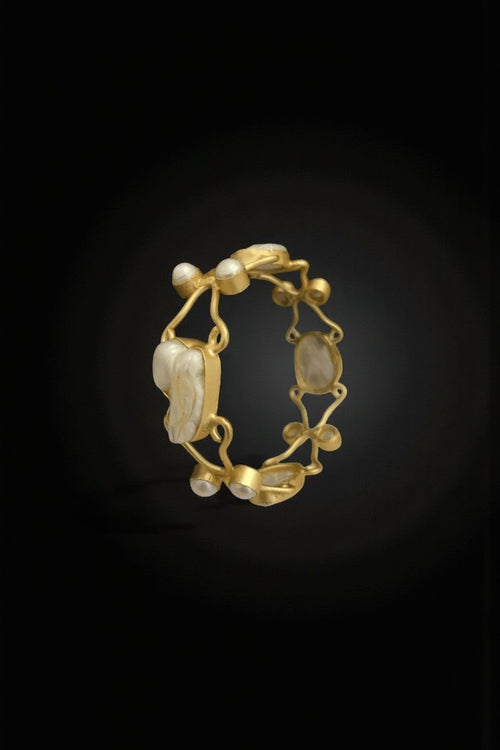 Rakshika real pearl bangles