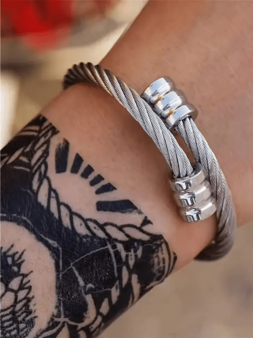 Ravel Stainless steel Anti Tarnish  Male bracelet