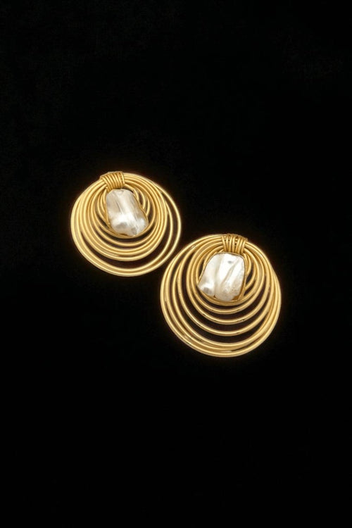 Real Pearl Krushna Earrings