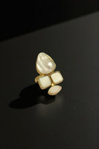Real Pearl Nova Ring