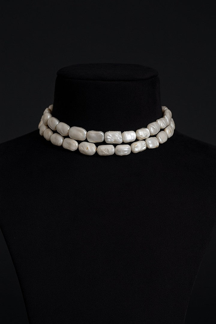 Real pearl Aryahi choker set