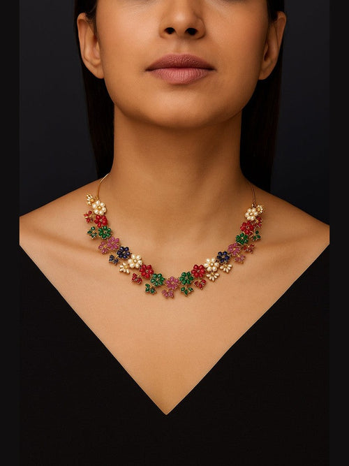 Real pearl Malini sleek set