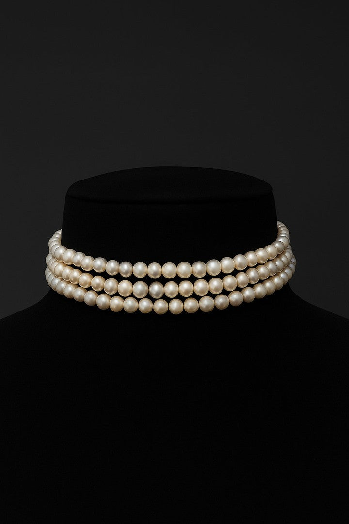 Real pearl banhi set