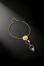 Real pearl capri necklace