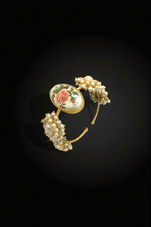 Real pearl glamzie bracelet