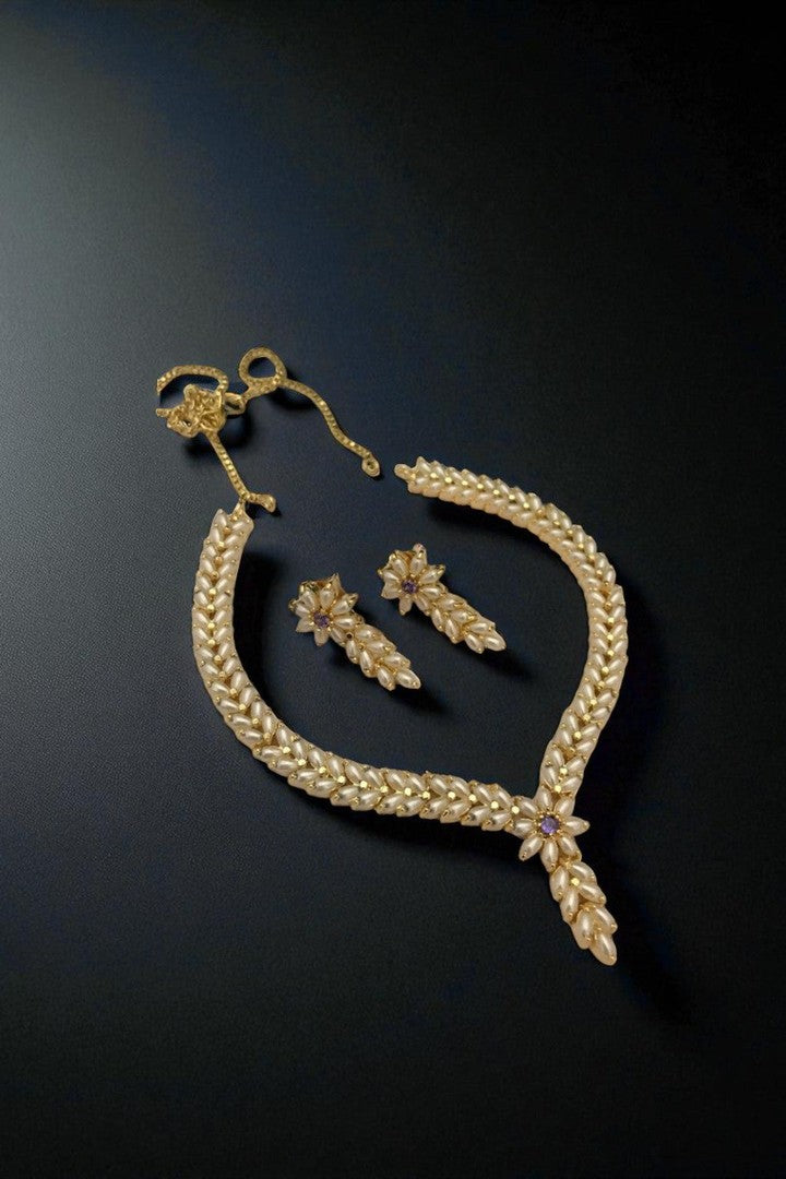 Real pearl kavitra set