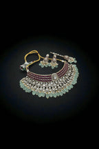 Reyna polki kundan set