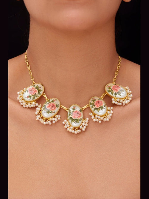 Ritanya Real pearl Set