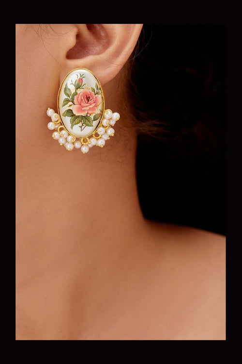 Ritanya Real Pearl Set - Handcrafted Elegance for Every Occasion