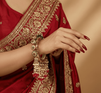 Royal Jadau Kundan Meenakari CZ Openable Bangles