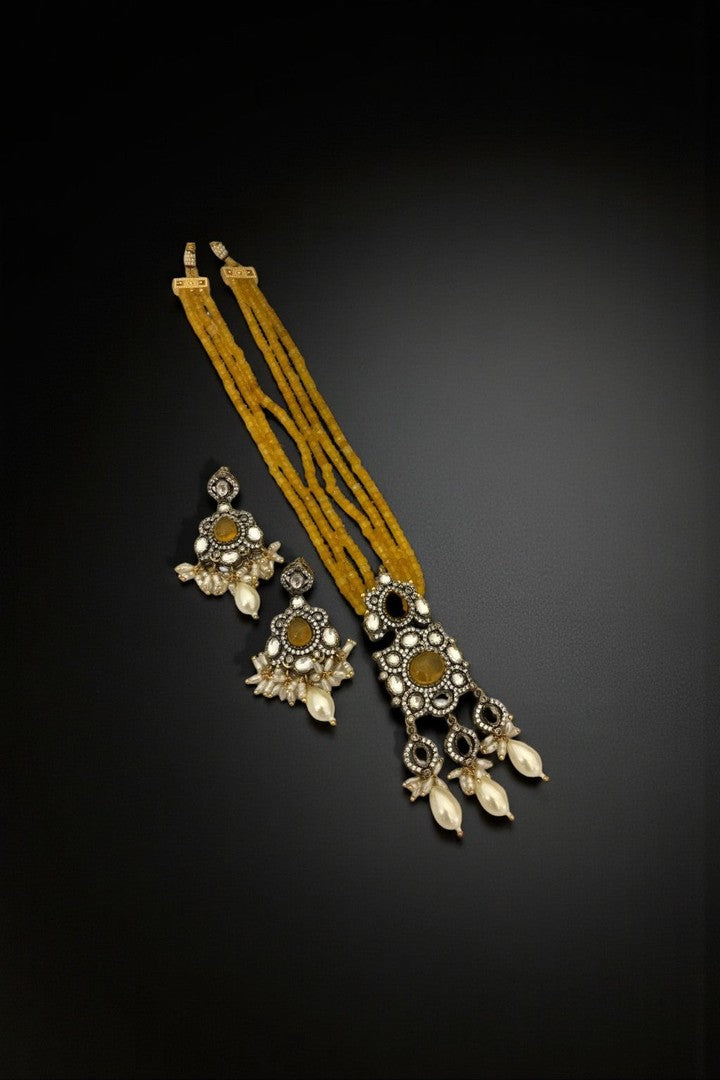 Safina polki kundan set
