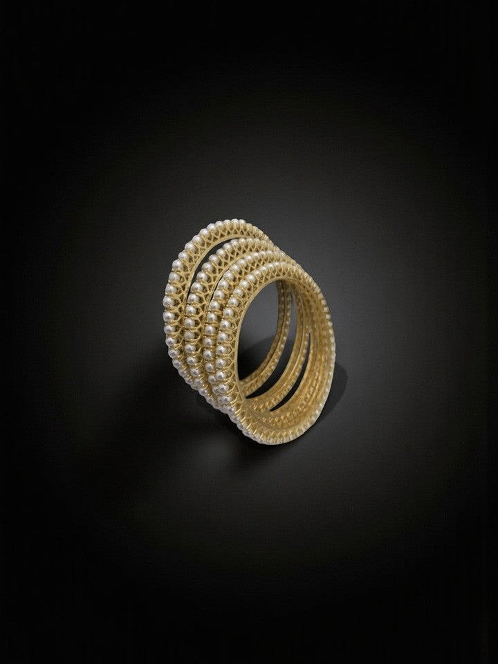Santati real pearl bangles