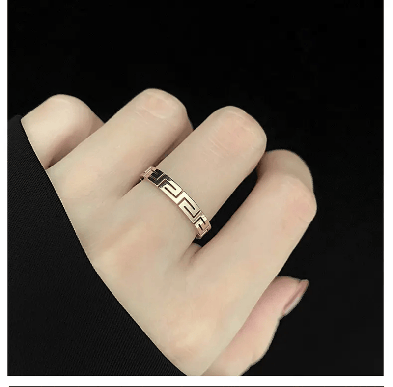 Shalom Ring Stainless Steel Anti Tarnish Waterproof Male Jewellery