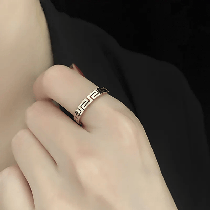 Shalom Ring Stainless Steel Anti Tarnish Waterproof Male Jewellery