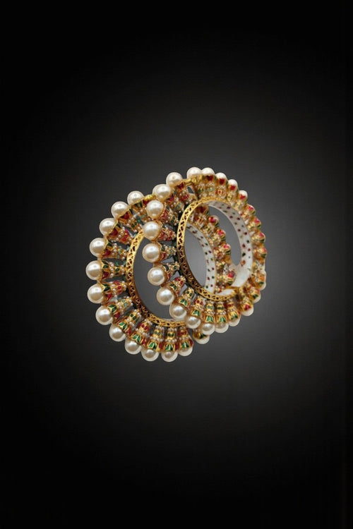 Shefali rajwadi jadau bangles