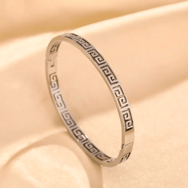 Shovil Bracelet-SILVER-Stainless Steel Anti Tarnish Waterproof Male Jewellery