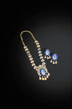 Siya polki kundan set