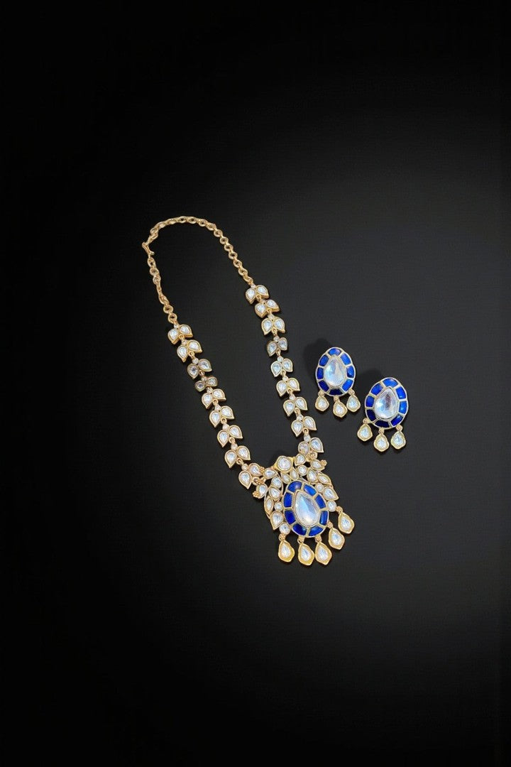 Siya polki kundan set