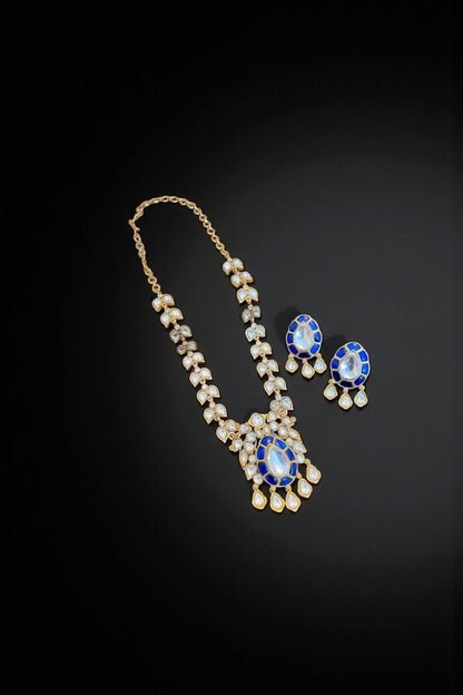 Siya polki kundan set