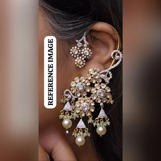 Karishma kundan Ear cuffs