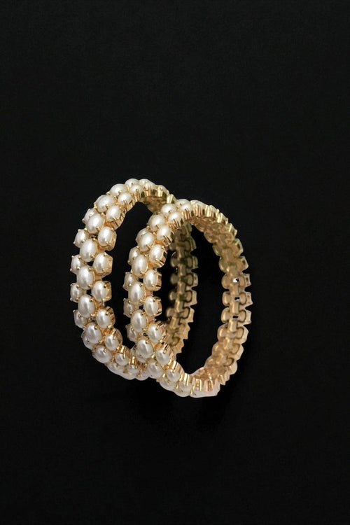 Svadhiti real pearl Bangles