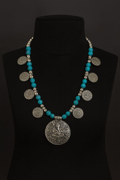 Tribal Ganesha Necklace