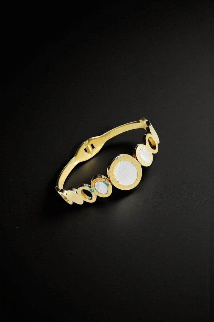 White Mop Bracelet