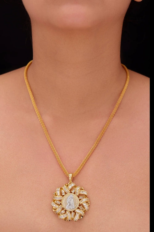 Harini Gold plated Ginni set