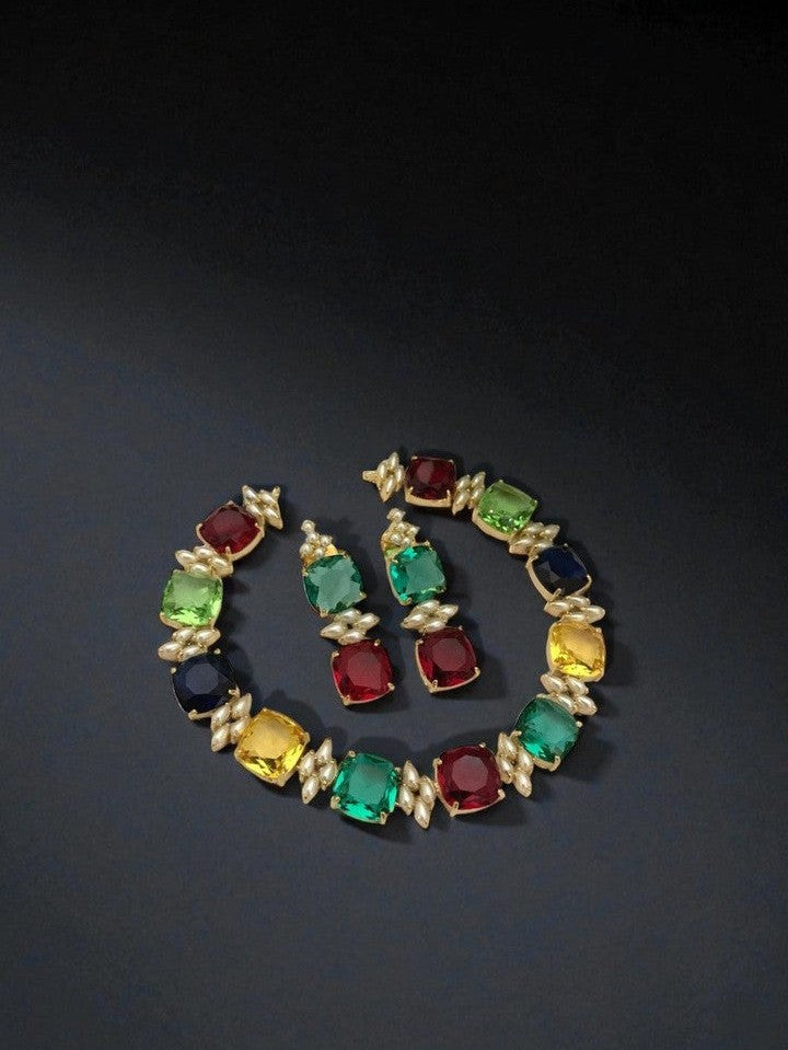 Yogita Real pearl set