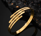 Zingy Bracelet 18k Gold Plated Stainless Steel Tarnish Free Waterproof Female Jewellery