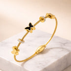 B-121 18k Gold Plated Stainless Steel Tarnish Free Waterproof Female Jewellery