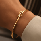 B-44 18k Gold Plated Stainless Steel Tarnish Free Waterproof Female Jewellery